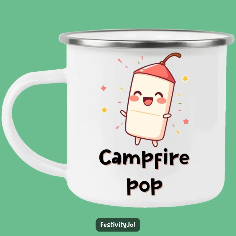 Funny Firecracker Camping Mug: Ignite Adventures with Hilarious Spark