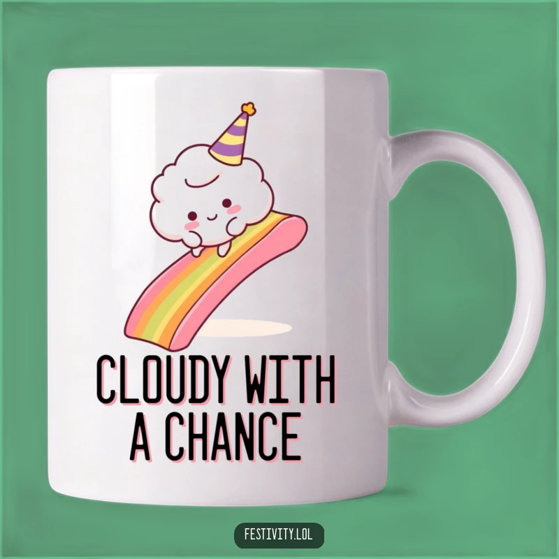 Funny Cloud Party Mug: A Comical Trip for Your Morning Brew, Perfect Funny Gift