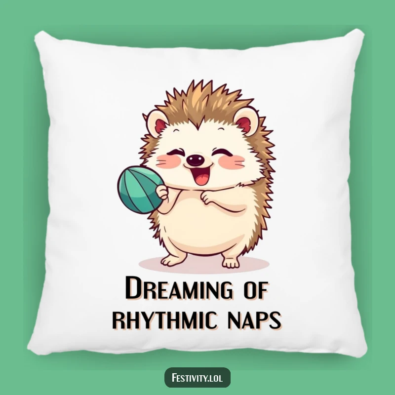 Funny Hedgehog Cushion: Comfy and Hilarious Fiesta Decor