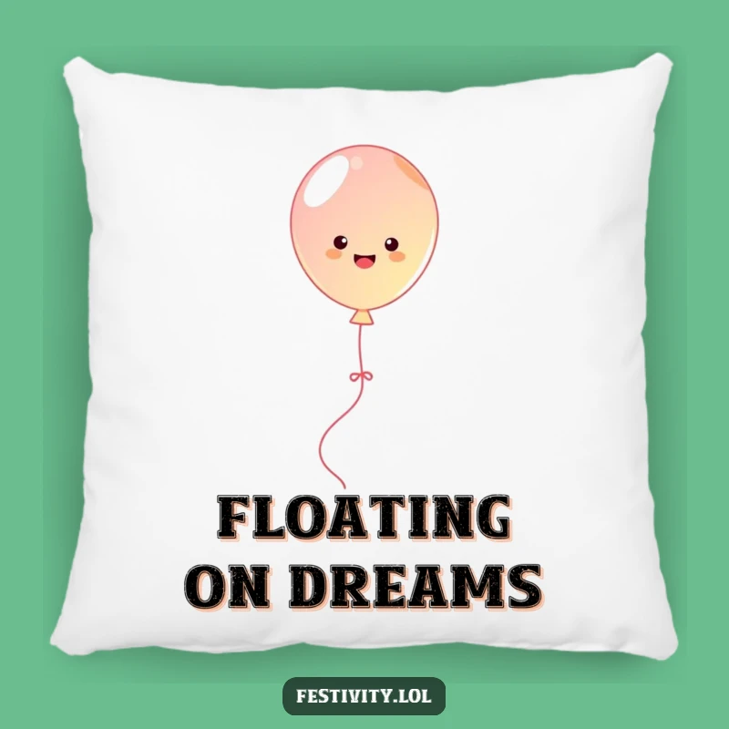 Funny Balloon Bouncing Pillow: Cozy Comfort with Hilarious Cheer