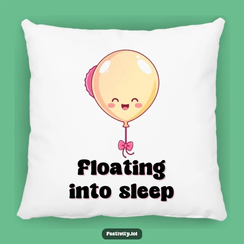 Funny Balloon Bobbing Pillow: Snuggle Up with Hilarious Cheerful Comfort