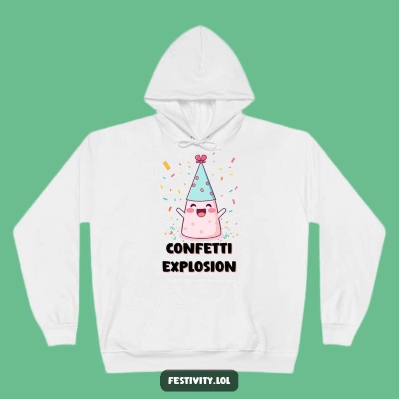 Funny Party Hat Hoodie: Cozy Comfort for Hilarious Celebrations All Year
