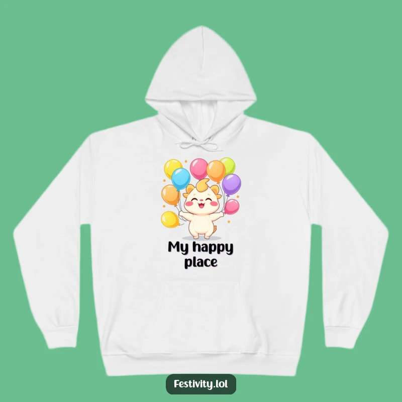 Funny Juggling Creature Hoodie - Cozy Joyful Style - Comfort Gift