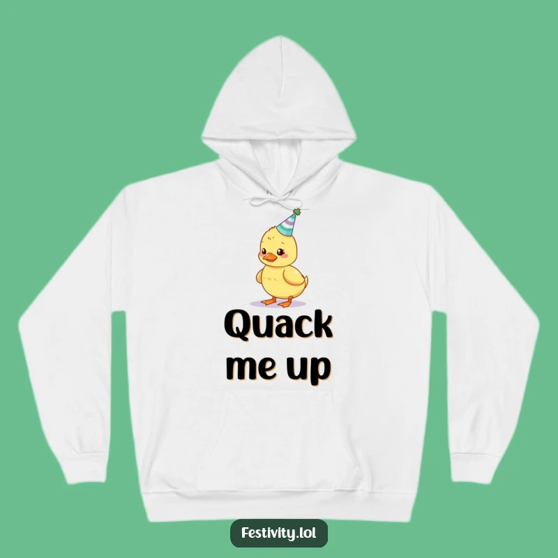 Funny Wobbly Duckling Hoodie: Stay Cozy and Celebrate with This Hilarious Sweatshirt