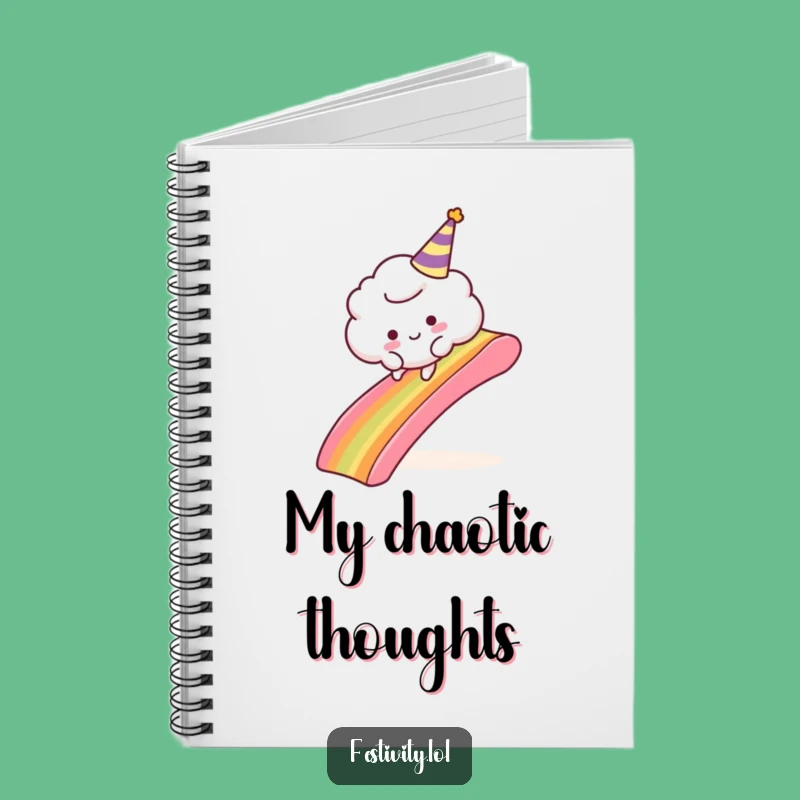 Funny Cloud Party Notebook: Jot Down Ideas with a Comical Sky Surprise, Perfect Funny Gift