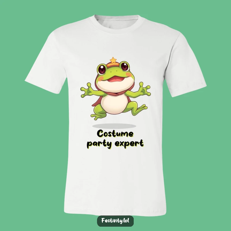 Funny Frog Costume T-Shirt: Leap with Joy and Humor