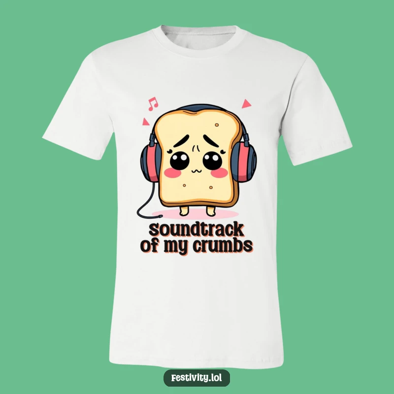 Funny Toast Headphones T-Shirt: Wear Your Musical Confusion!